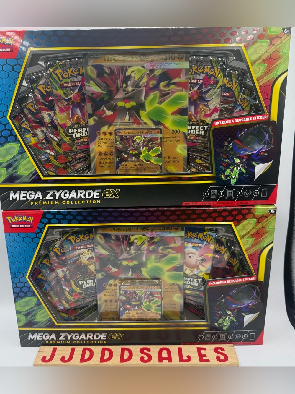 Lot of 2 Pokémon Zygarde EX Premium Collection Meg Evolution Sealed NIB 

NEW